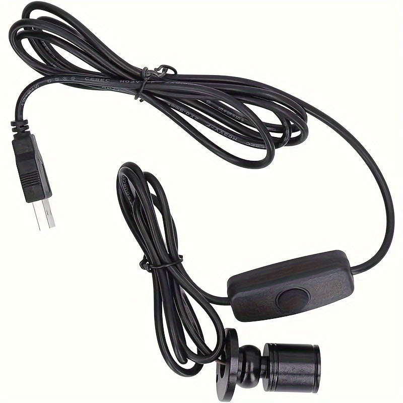 Mini LED Spotlight with 146.3cm Cable, Cold White Warm White Green Red Blue Yellow