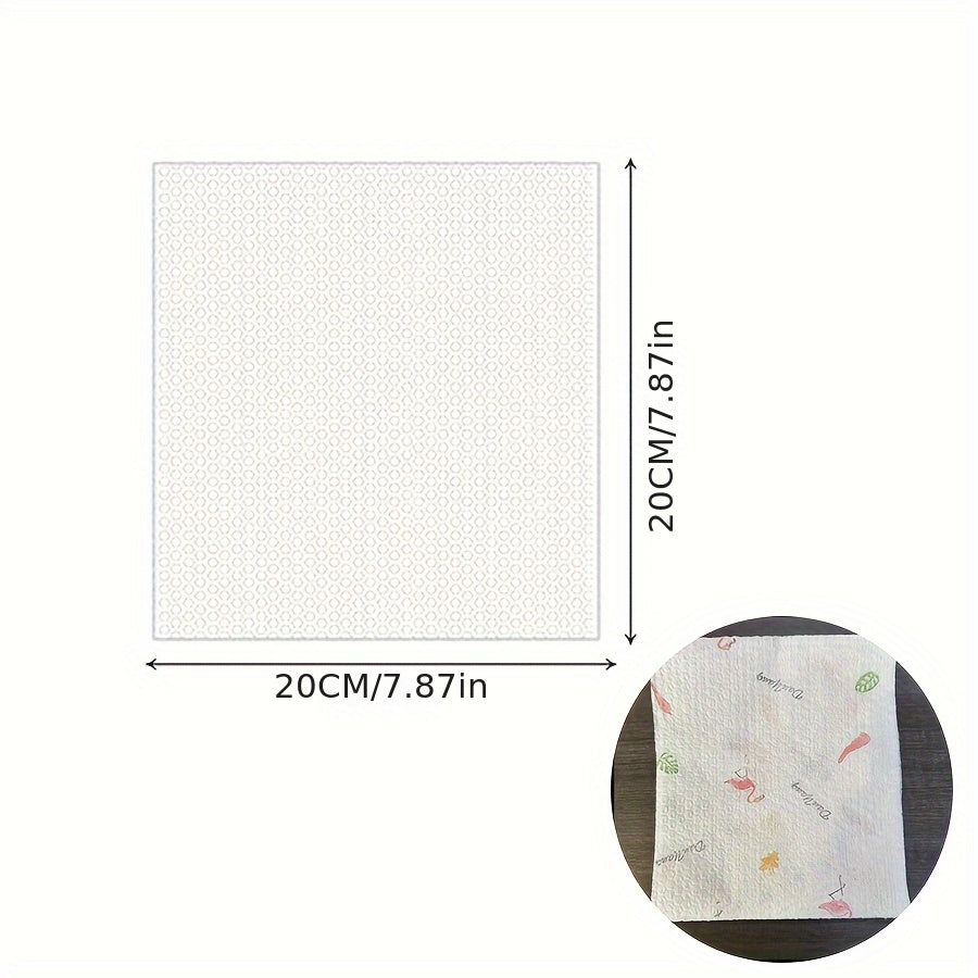 Одноразовые кухонные бумажные полотенца 100/400 листов, водонепроницаемые, впитывающие, для уборки тряпки