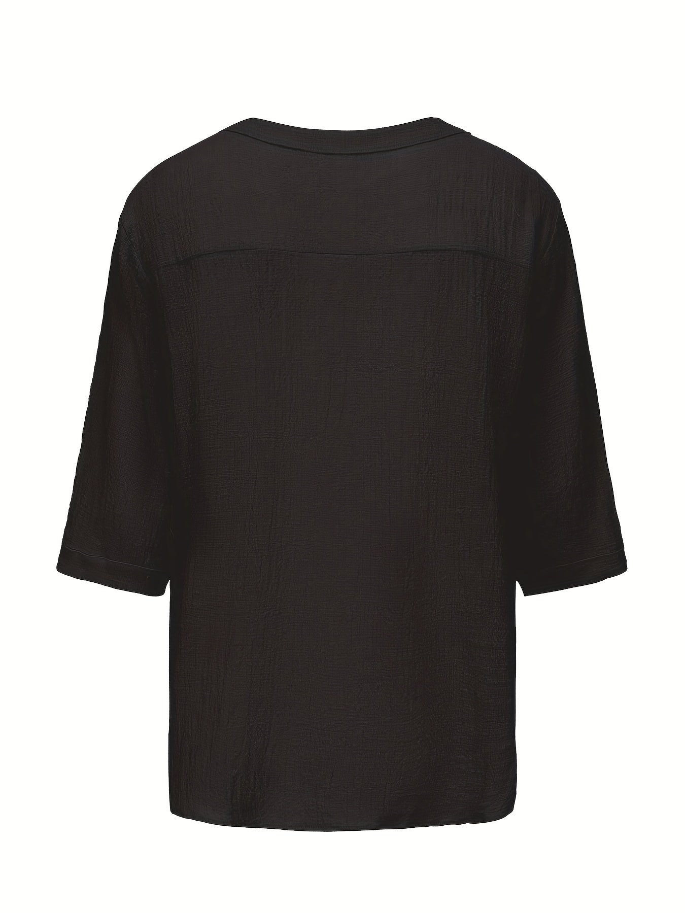 Men's Cotton V-Neck T-Shirt for Summer Casual Beach Wear