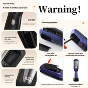 Avtomatik elektr hair clipperlar, salbiy ionli soch parvarishi uchun, qayta zaryadlanuvchi, ajraladigan trimmer ayollar uchun