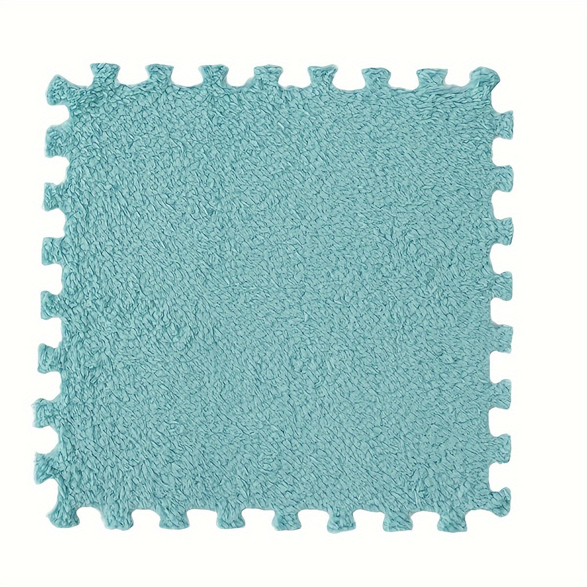 Luxurious Plush Patchwork Carpet Mat for Living Room and Bedroom, Easy to Clean