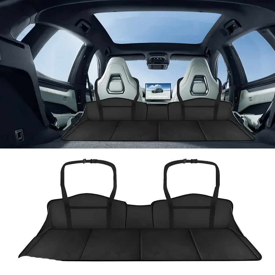 Avtomobil orqa o'rindiq matrasining kengaytirish plitasi yumshoq, bukiladigan, portativ polyester to'qima