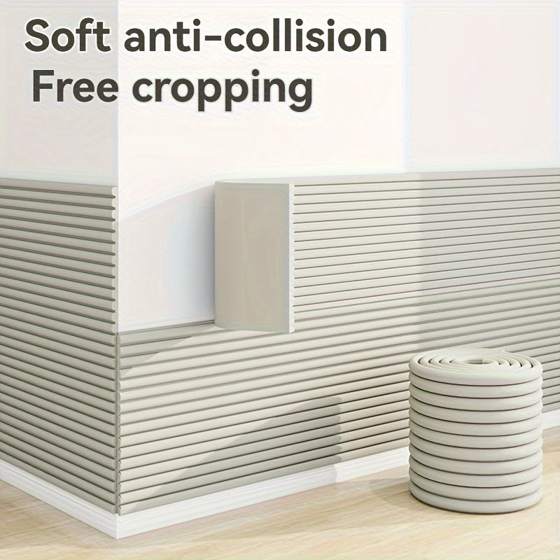 Multi-Functional Safety Corner Protector Strips with Self-Adhesive for Walls Furniture Edges Doors and Glass Corners