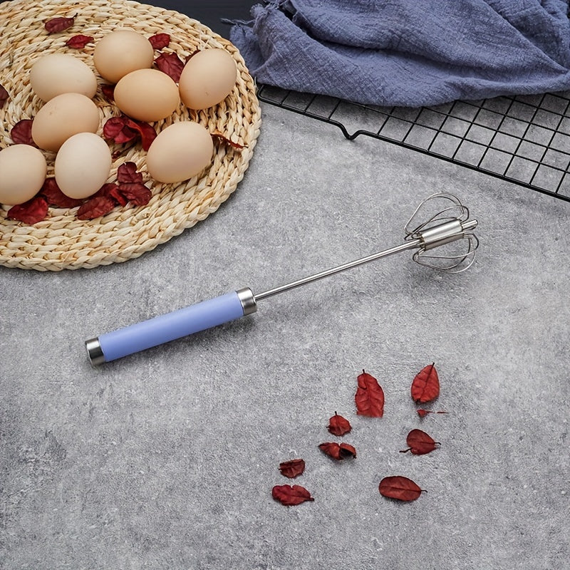 Stainless Steel Hand Egg Whisk for Effortless Beating and Stirring