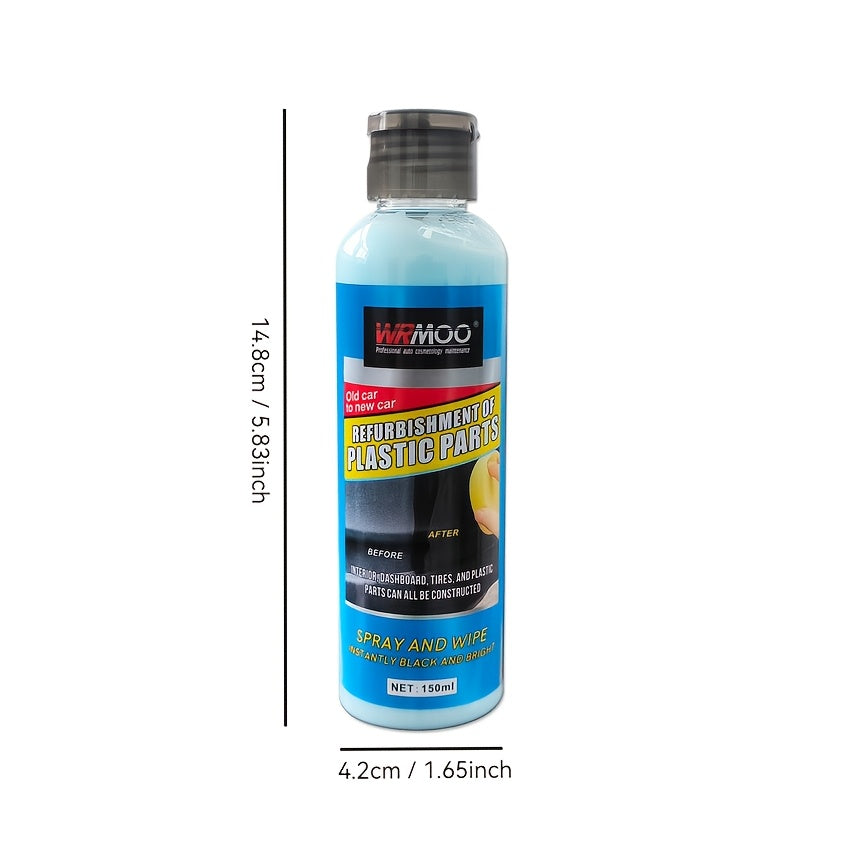 150g Car Plastic Restoration Paste for Bumpers and Trim White