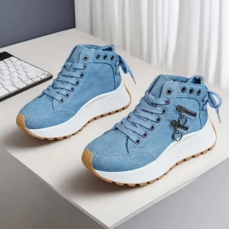 Women's Casual Sneakers Breathable Thick-Sole Comfort All-Season