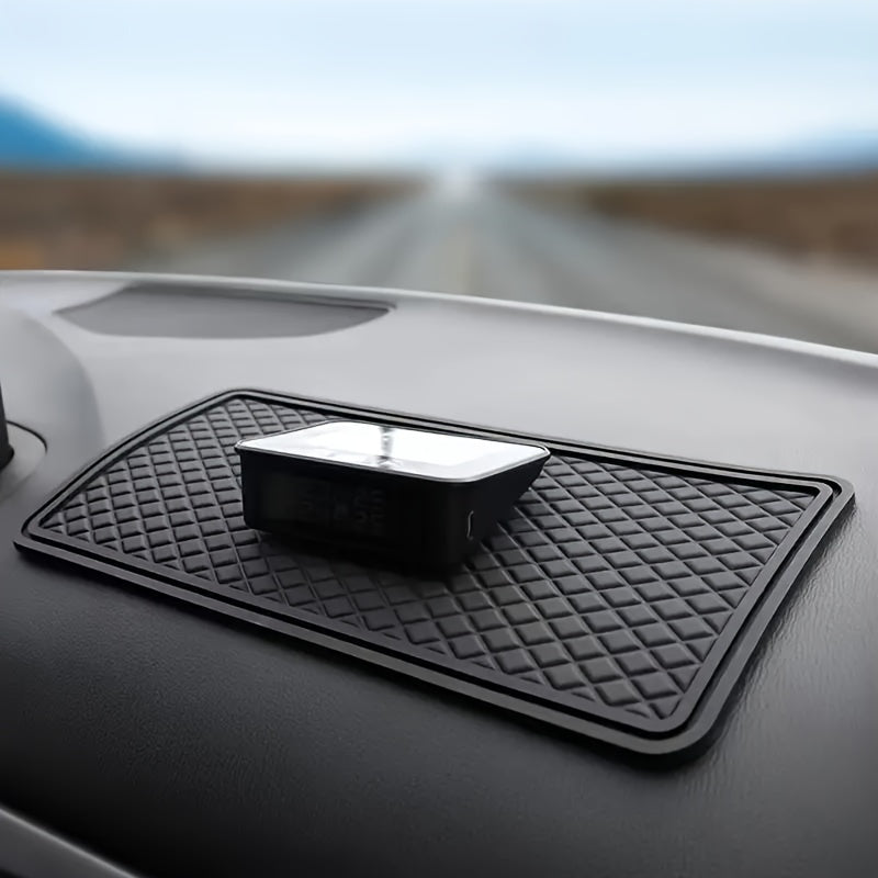 Car Dashboard Non-slip Mat, Rubber, Anti-slip Ornament Pad For Vehicles