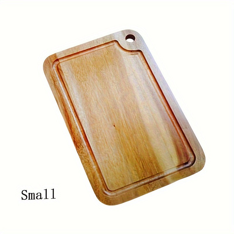 Premium Wooden Cutting Board for Meat Cheese Bread Vegetables Kitchen Accessory