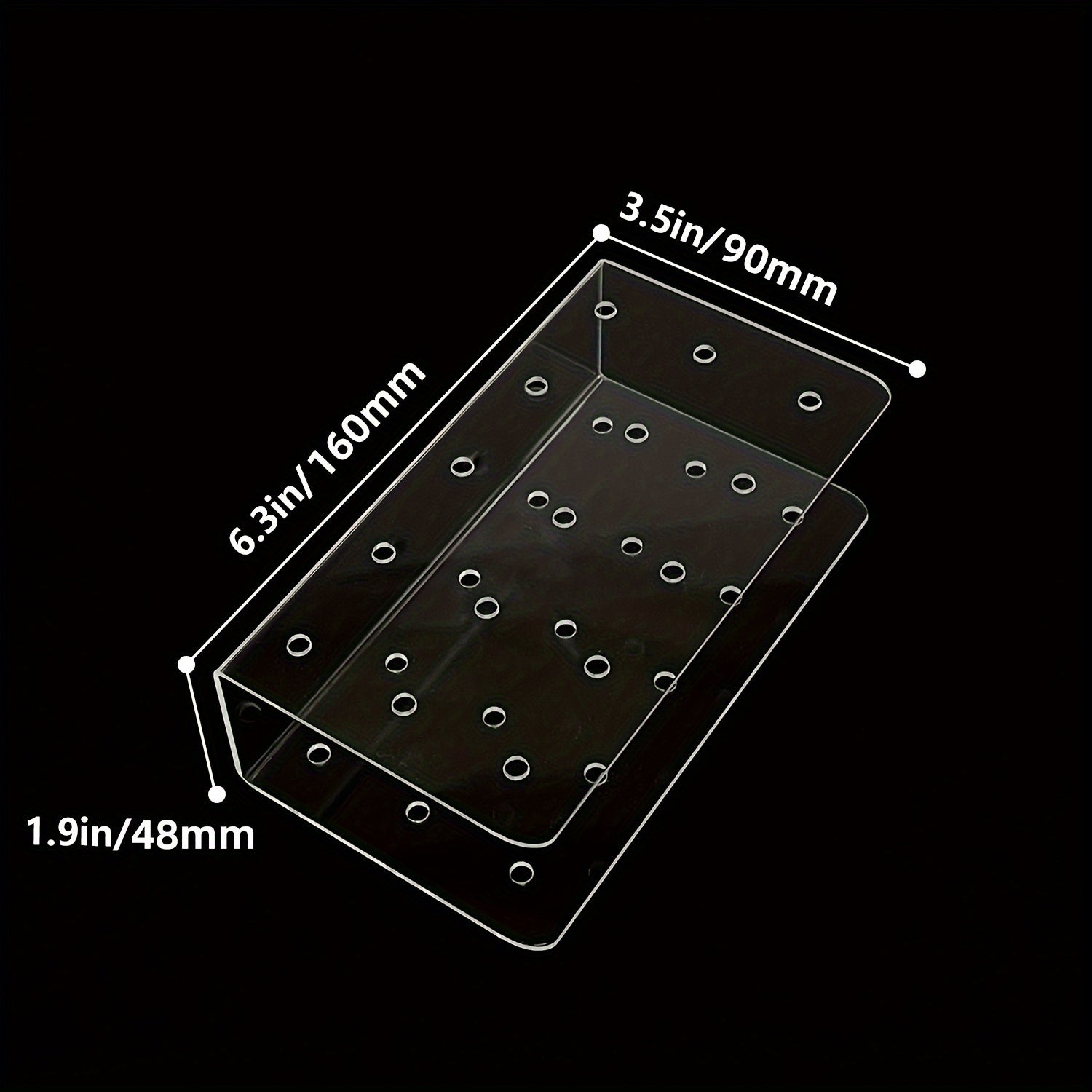 15-Hole Acrylic Lollipop Holder U-Shaped Candy Display Stand for Weddings and Parties