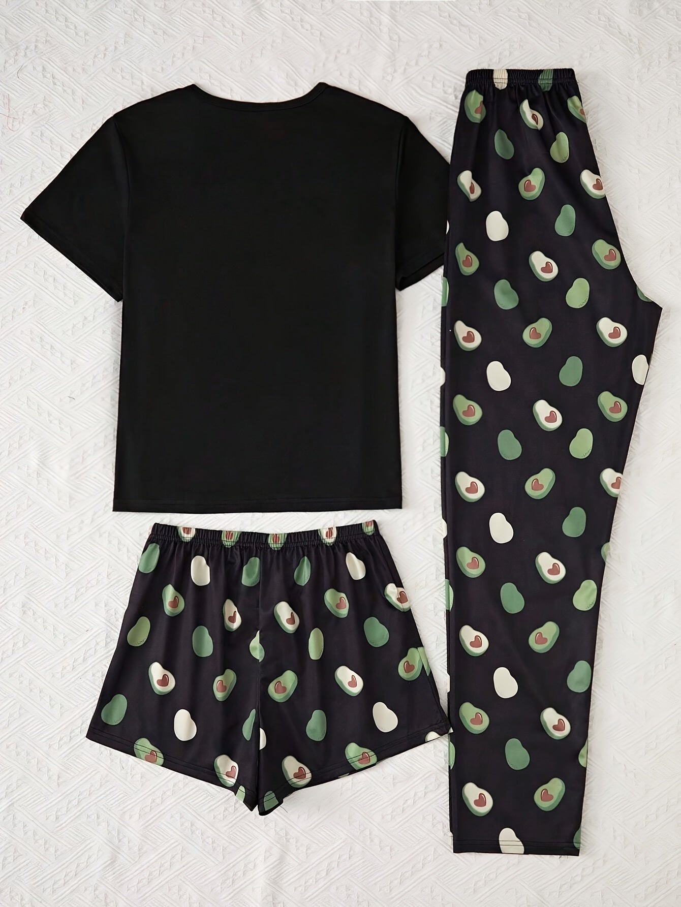 O'smir qiz uchun multfilm printli pijama to'plami