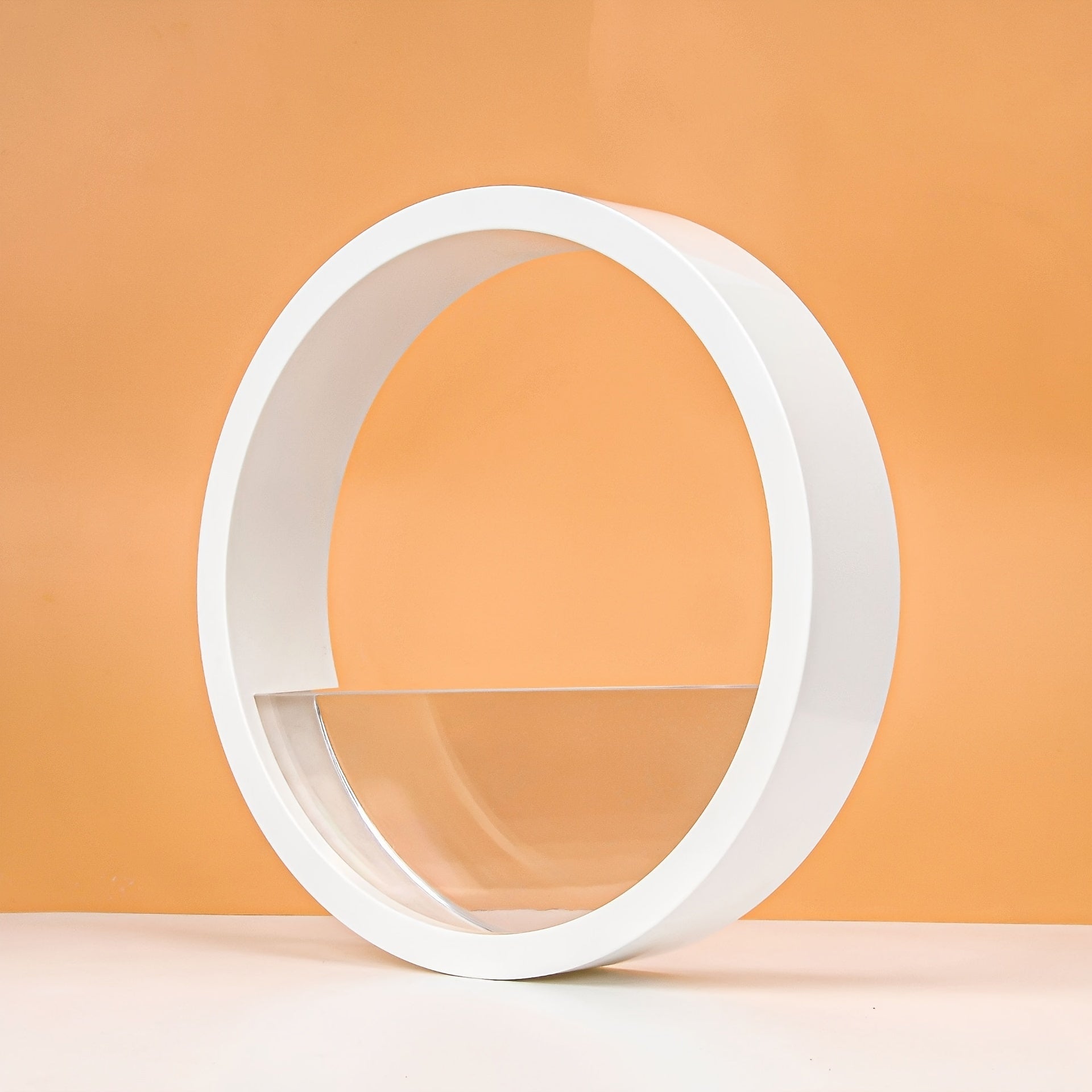 Modern Round Glass Wall Planters for Herbs Succulents and Cacti 1 or 2 Pack Indoor Balcony Patio Decor