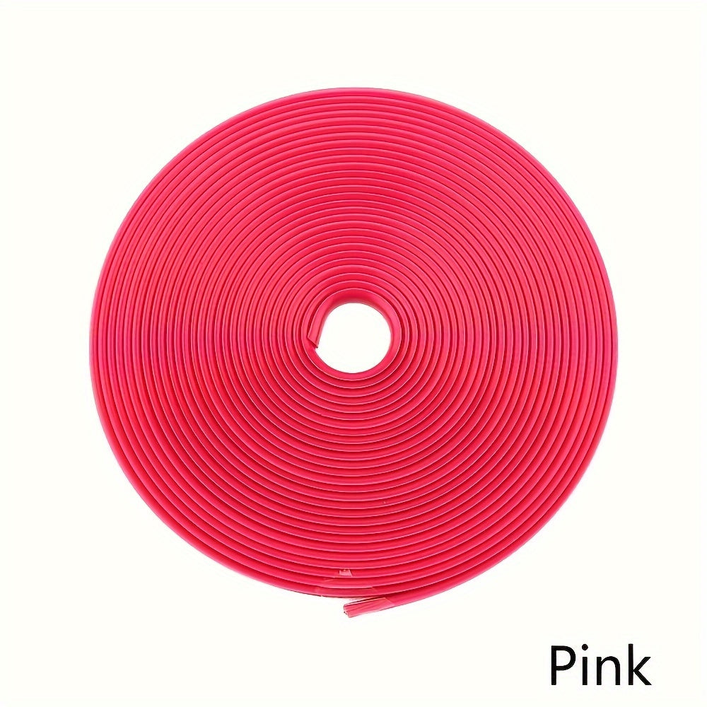 8 Meter Colorful Wheel Rims Protectors Car Tire Guard Line Rubber Molding