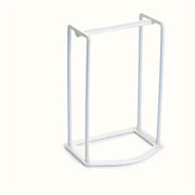 White Plastic Hanger Organizer for Clothing and Accessories Compact Storage