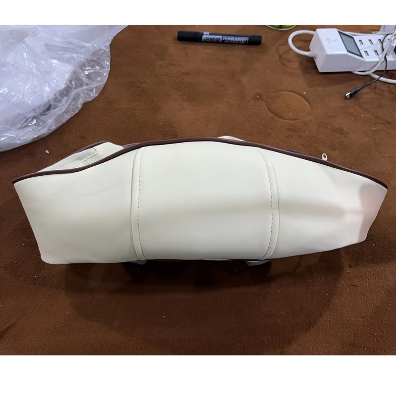 USB Rechargeable Massager Shawl for Trapezius Muscles with Ergonomic Design and Adjustable Strap