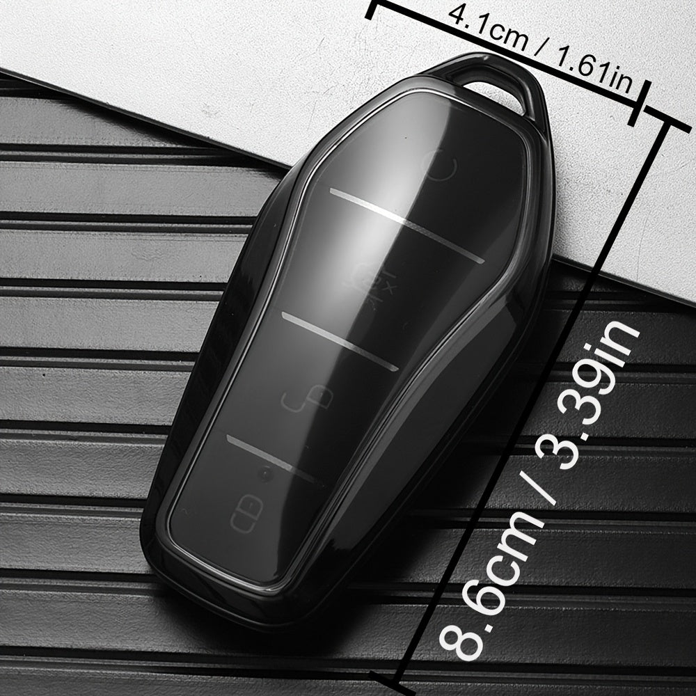 Universal TPU Key Cover for EV Cars, Durable, Compact Protection
