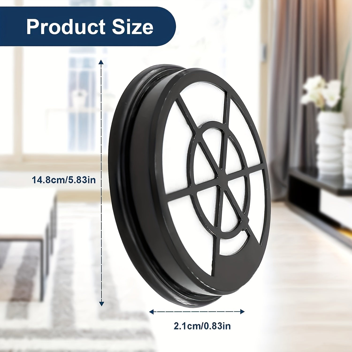 Replacement Vacuum Filters for Canister Cleaners, Dust Traps, Compatible with Models NEN110A NEN110B NEN110D