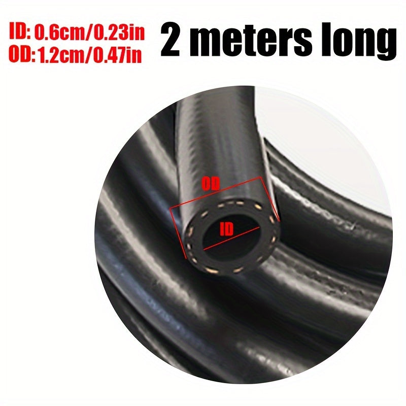 Гибкая топливная шланговая трубка из синтетической резины для малых двигателей, прочные автомобильные запчасти