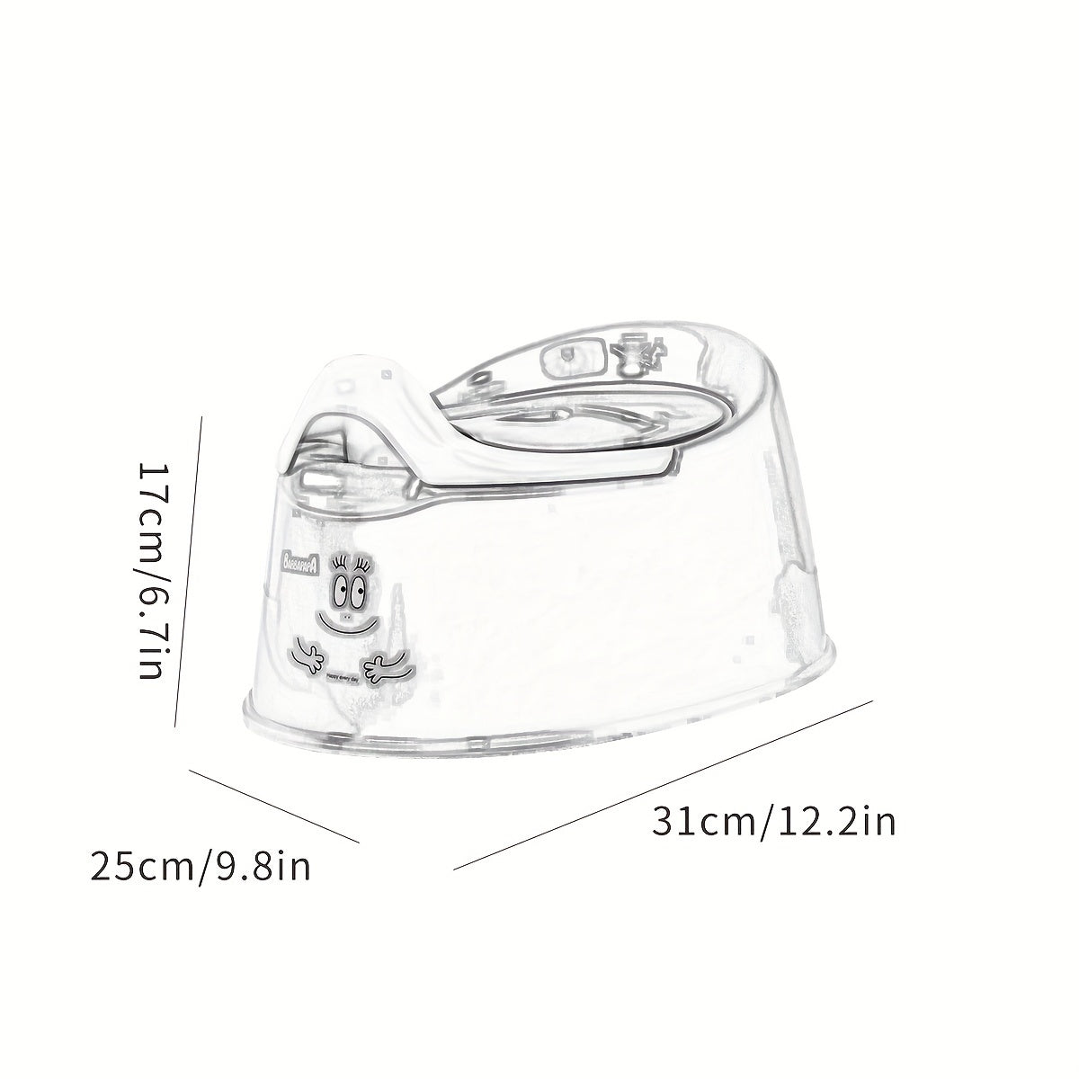 Eng yaxshi tanlov: Bolalar uchun oson hojatxona o'rindig'i, bo'linma dizayni bilan, mustahkam plastikdan tayyorlangan, ko'p rangli - 3 yoshdan oshgan o'g'il va qizlar uchun ideal, Model 9863, Mustaqillik, Yuqori sig'im