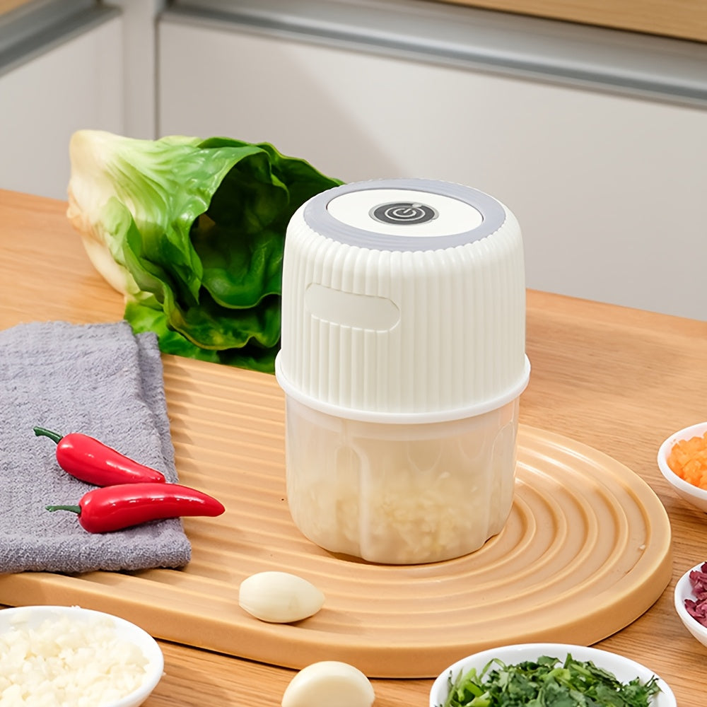 Elektr garlic maydalagich va maydalagich, qayta tiklanadigan, yuqori tezlikli oziq-ovqat protsessori