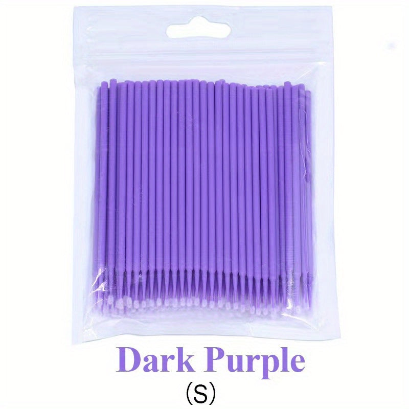 Microbrush Applicators Pack for Eyelash, Makeup, Oral and Dental Use