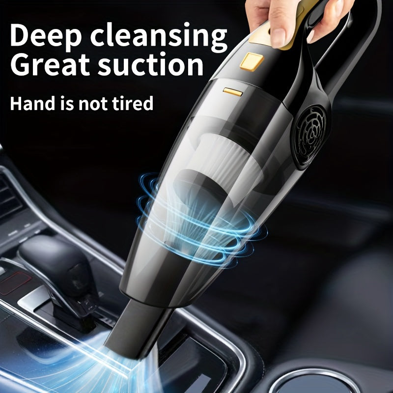 Portable Car Vacuum Cleaner with Strong Suction 12V Dust Removal