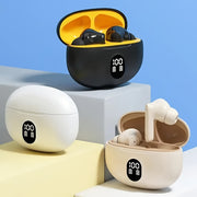 Auriculares inalámbricos TWS 2025 In-Ear con pantalla clara y sonido estéreo HiFi para deportes y juegos