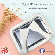 Mini Stir-Fried Yogurt Maker for Kids Small Ice Cream Machine with Stainless Steel Plate