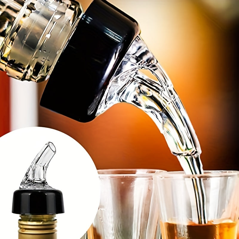 4-Pack Automatic Wine Pourer Spout for Spirits Cocktails Beverages
