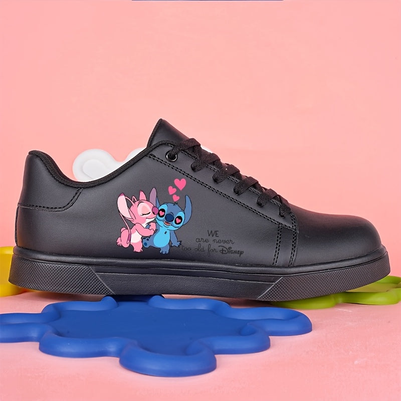 Unisex Casual Canvas Sneakers - Black White All-Season Comfort Low High Top