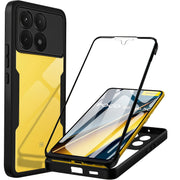 360 Full Body Shockproof Phone Case for Xiaomi POCO Series with Built-in Screen Protector