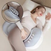 Set of 2 Ergonomic Maternity Pillows for Side Sleeping Full Body Support