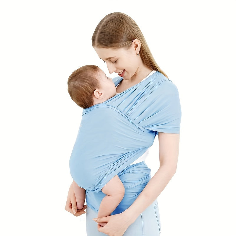 Baby Carrier Stretchy Baby Sling Wrap for Newborns and Toddlers, Plain Color