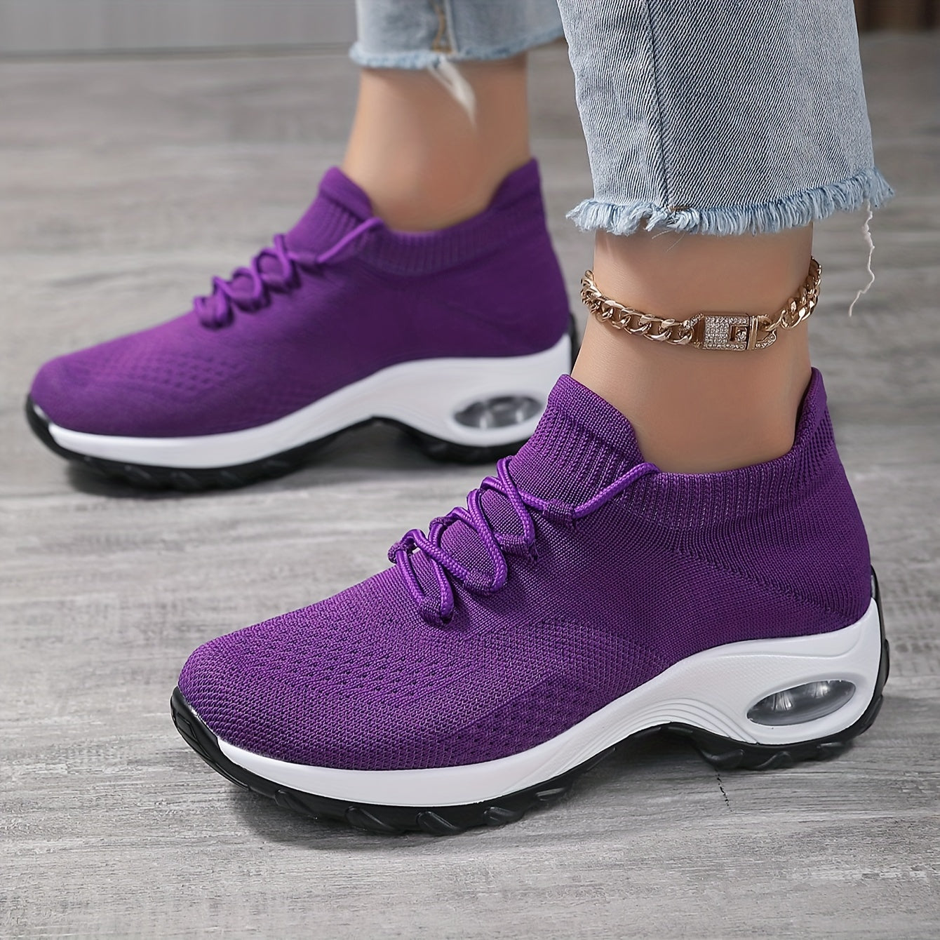 ayollar uchun kundalik sport poyabzali qulay sneakers yurish yoki yugurish uchun