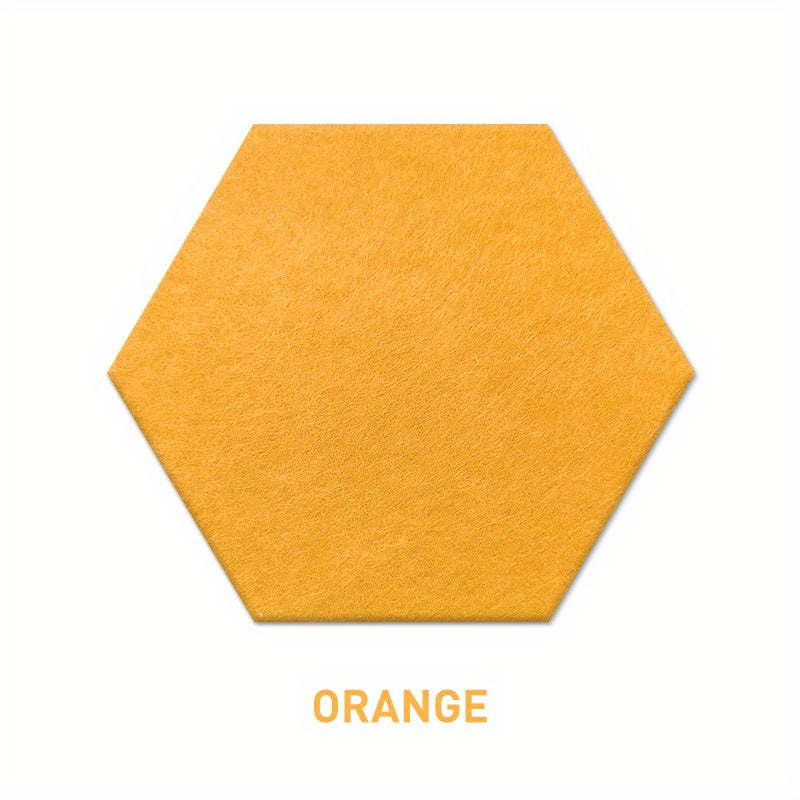 12 piezas de paneles de espuma acústica hexagonales para aislamiento acústico, pegatinas para paredes, ideales para estudio, dormitorio, oficina