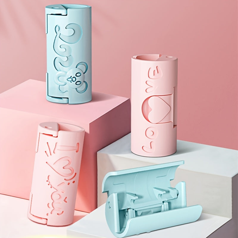 Pink Polypropylene Non-Woven Bed Sheet Holder Anti-Slip Clip Quilt Cover Buckle Household Accessory