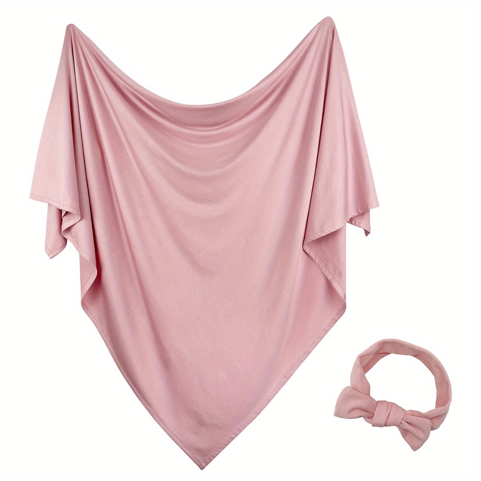 Yangi tug'ilgan chaqaloqlar uchun o'ralgan ko'ylak va shlyapa to'plami, o'g'il va qiz bolalar uchun.