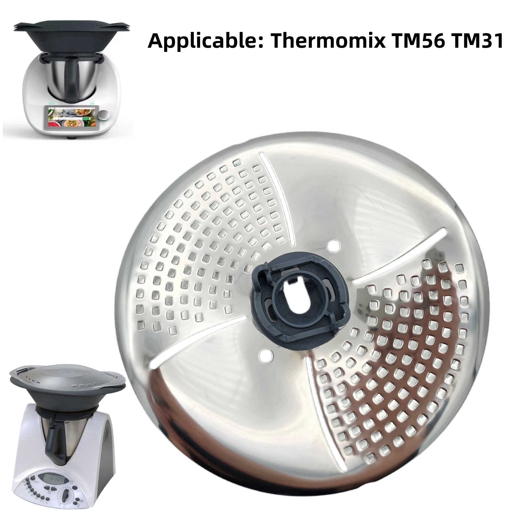 Stainless Steel 304 Protective Cover for Thermomix TM5 TM6 TM31 Kitchen Accessory