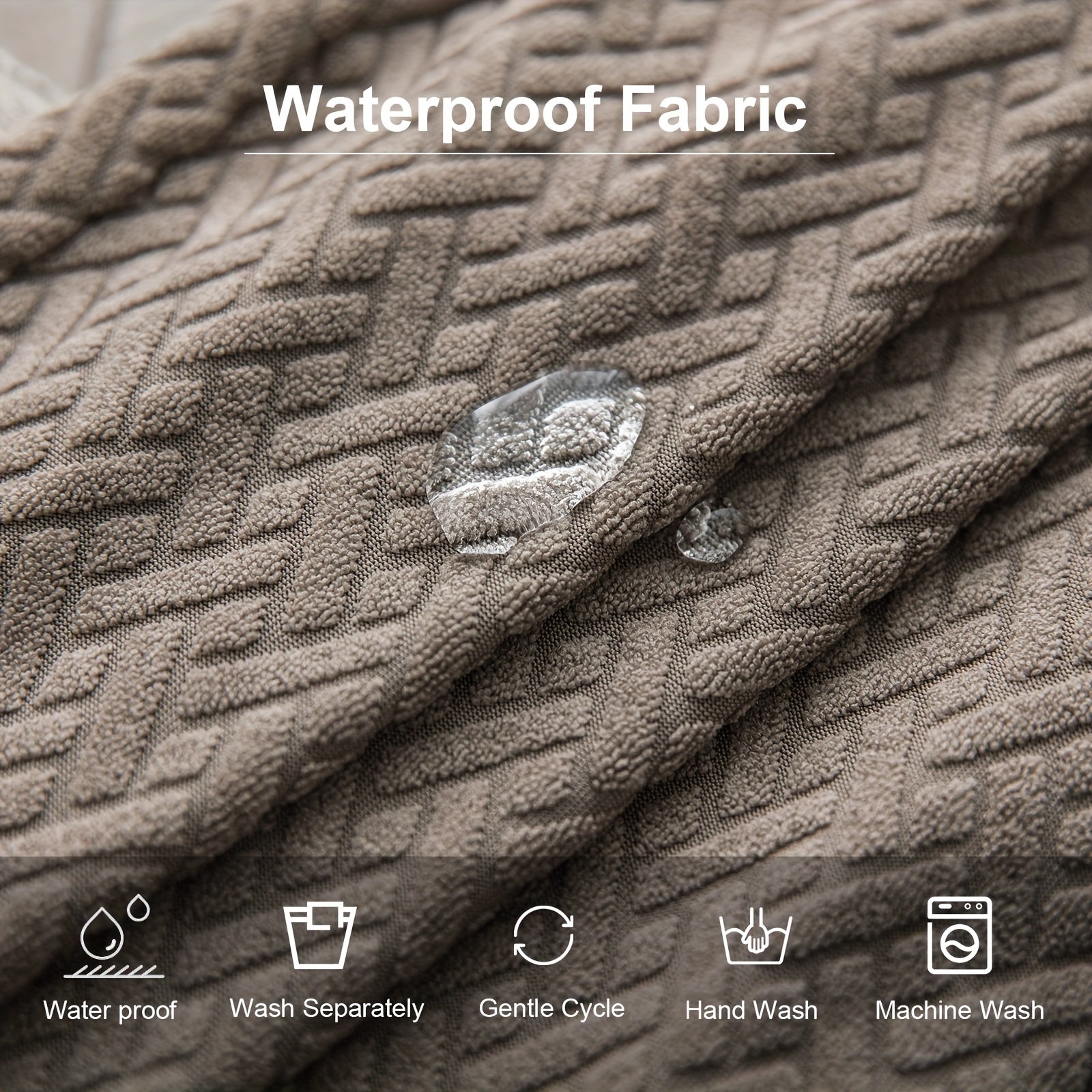 Водонепроницаемые чехлы для ресторанных стульев в стиле клетчатого бархата жаккард, подходят для защиты кухонных стульев от домашних животных. Съемные, washable и идеальны для домашнего декора.