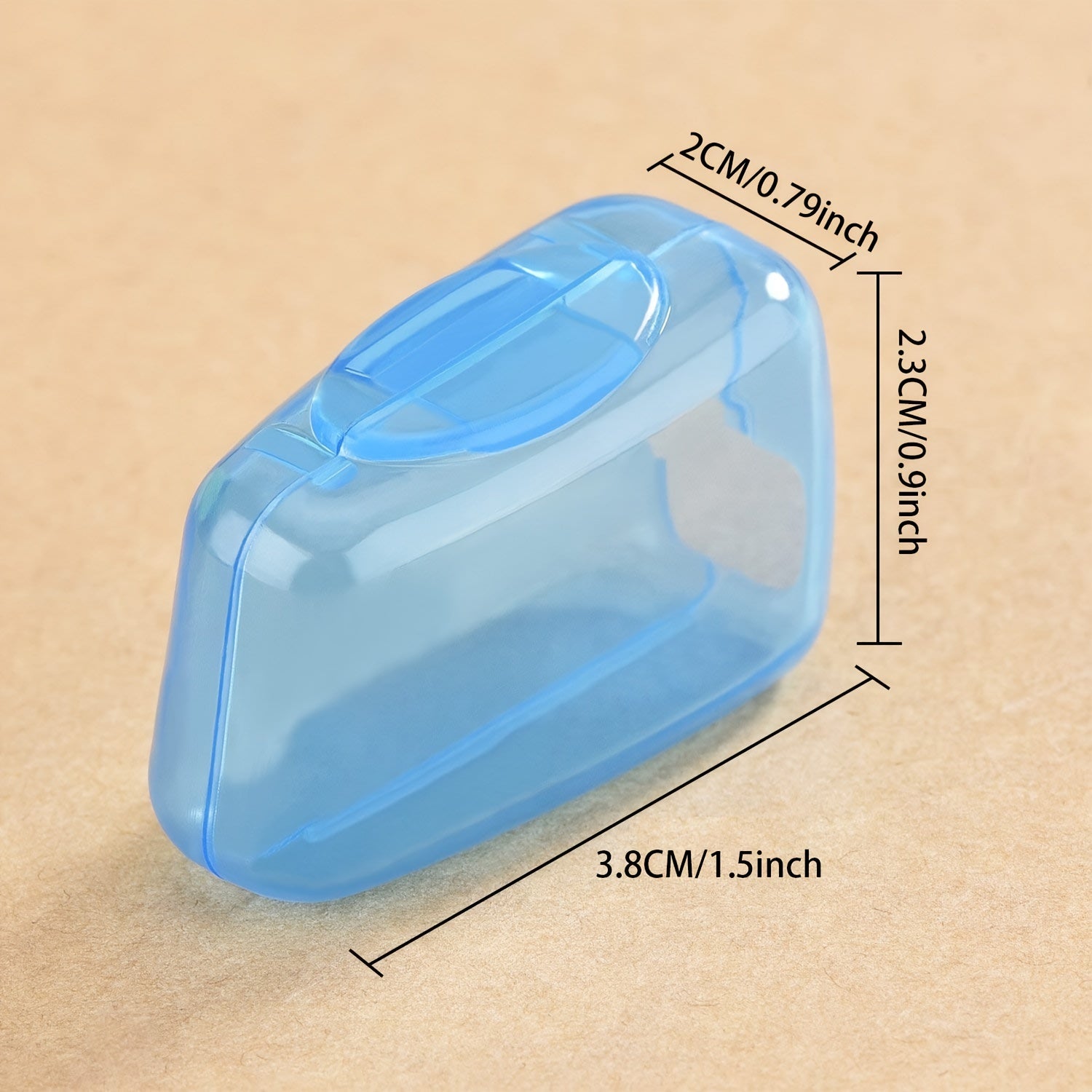 Travel Toothbrush Covers Set Dustproof Toothbrush Head Protectors Pack of 5