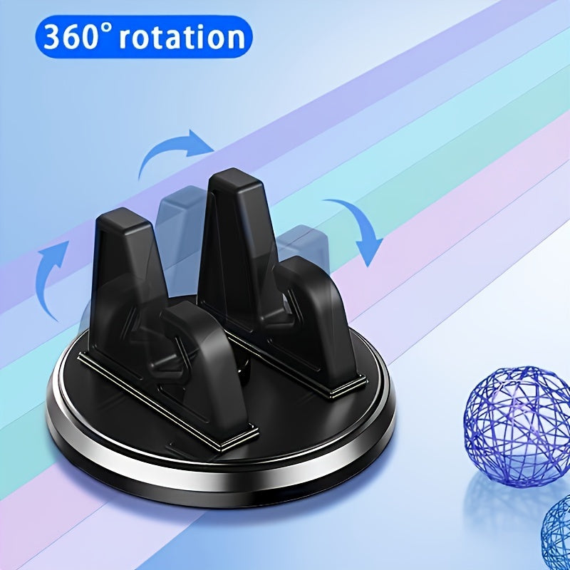 Universal 360 Degree Rotatable Car Phone Mount Non-Slip ABS Adjustable Dashboard Holder