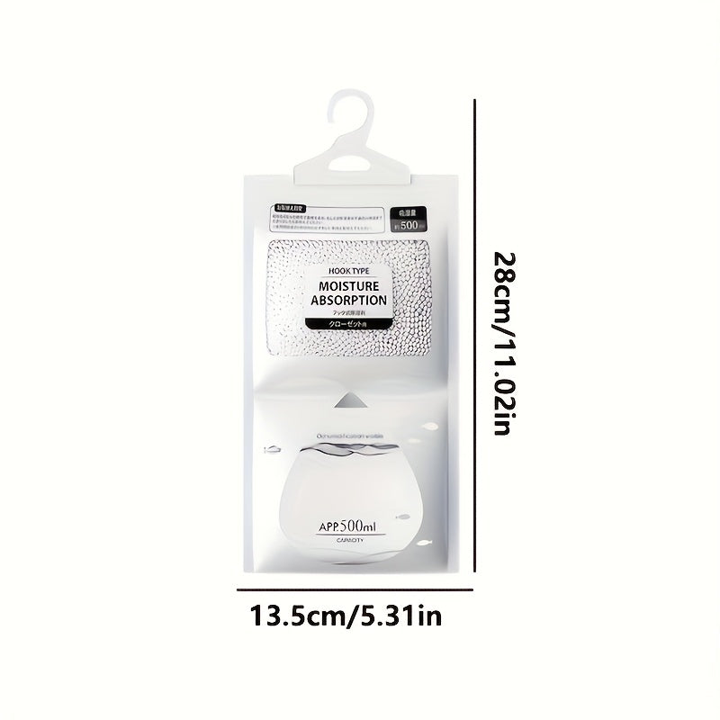 Комплект из 5 подвесных влагопоглотителей для шкафов, спален, ванных комнат, поглощающих влагу