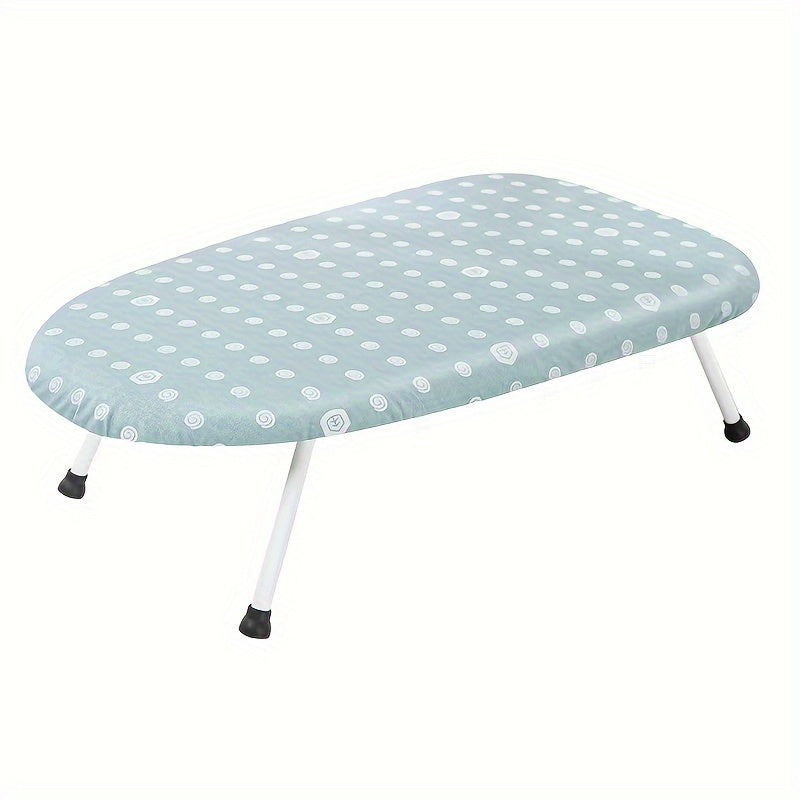 Foldable Ironing Board Space-Saving Stainless Steel and Plastic for Home Office