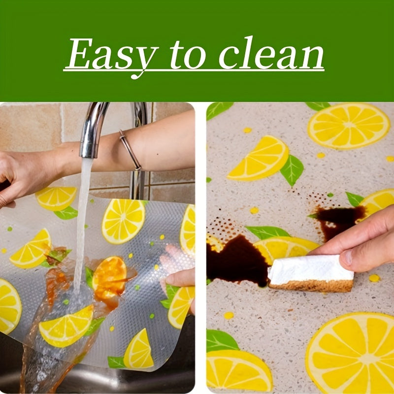 EVA Shelf Liner Roll Non-Slip Durable Kitchen Drawer Cabinet Mat for Home Use