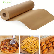 Bir unbleached pishirish qog'ozi rulosi (30.48cm) ko'p maqsadli oshxona uchun.