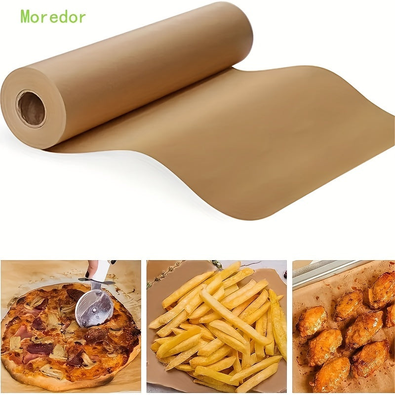 Bir unbleached pishirish qog'ozi rulosi (30.48cm) ko'p maqsadli oshxona uchun.