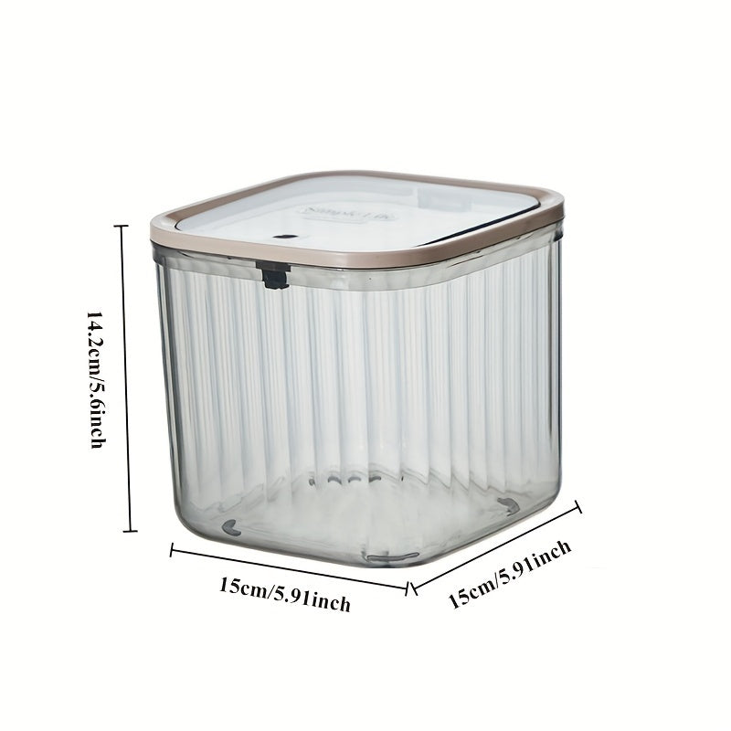 Пластиковая коробка для хранения стирального порошка, большая, экономящая место, для ванной и прачечной