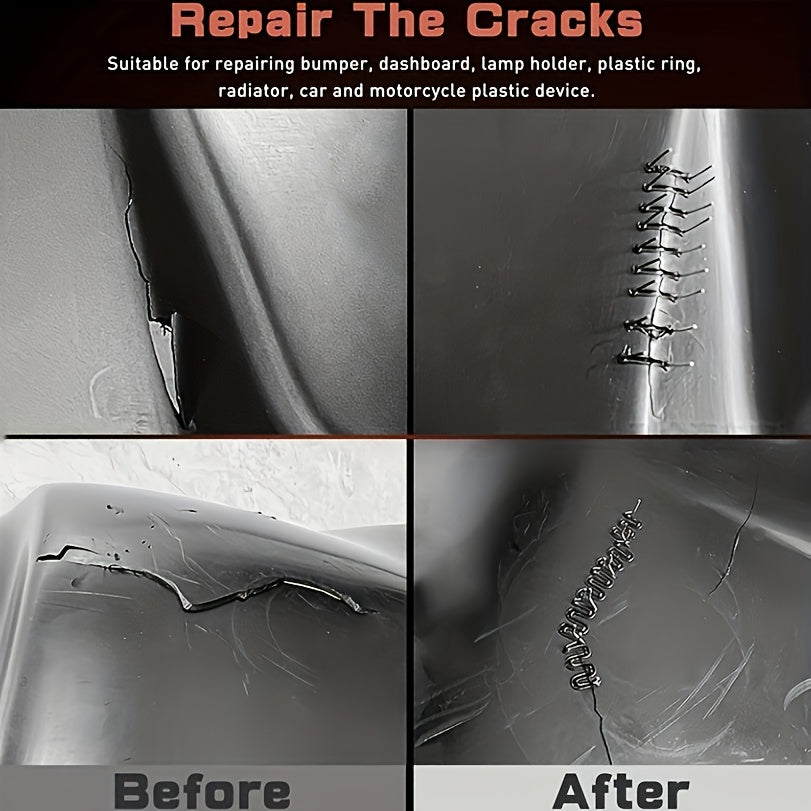 220V Plastic Welding Kit for Car Bumper and Household Repairs with Staples