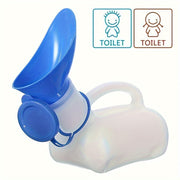 Unisex Portable Travel Toilet Plastic Urinal 33.8oz Leak-Proof With Handle