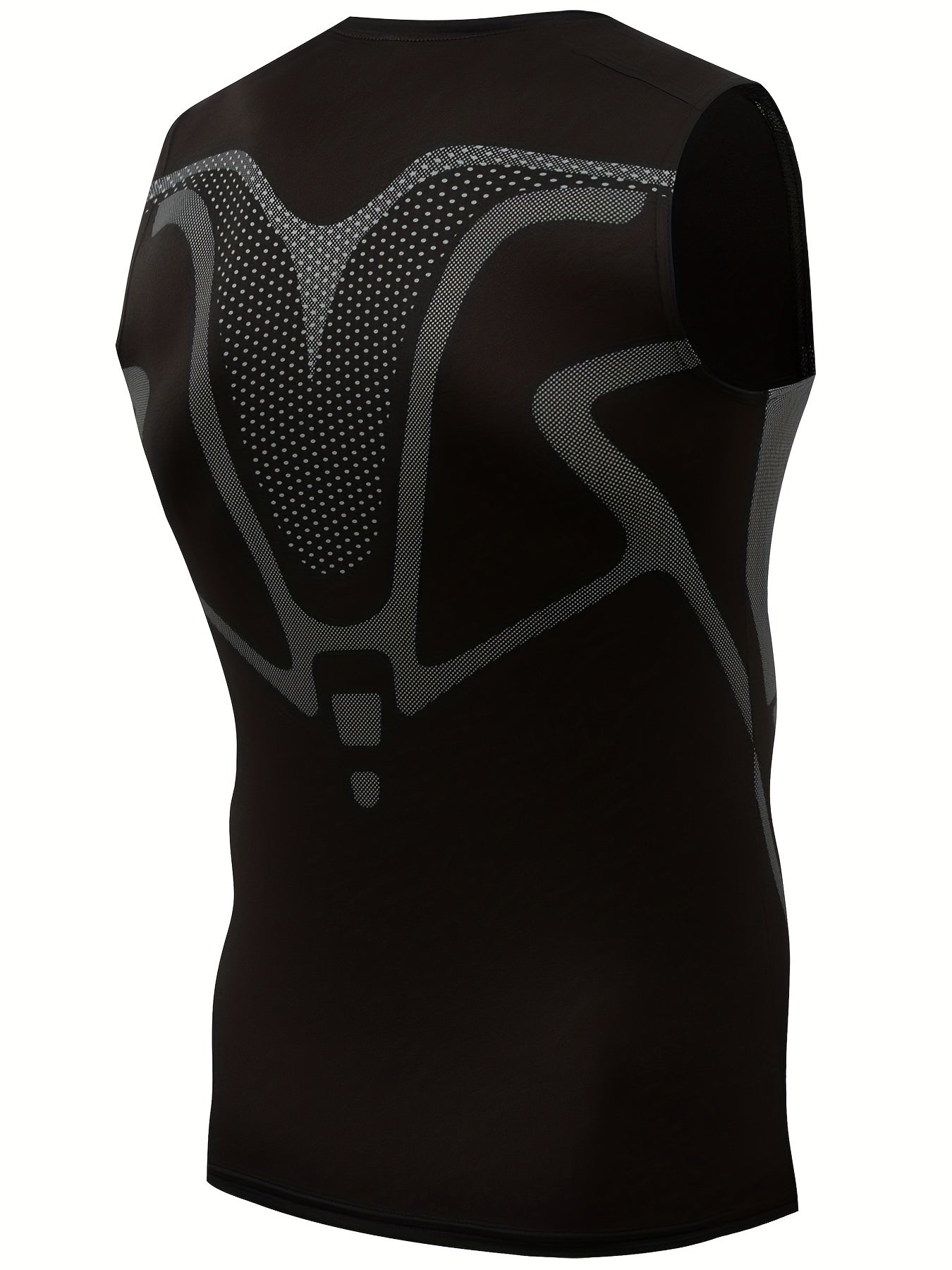 Camiseta sin mangas para deportes de hombre, transpirable, de secado rápido y que absorbe el sudor, chaleco de fitness