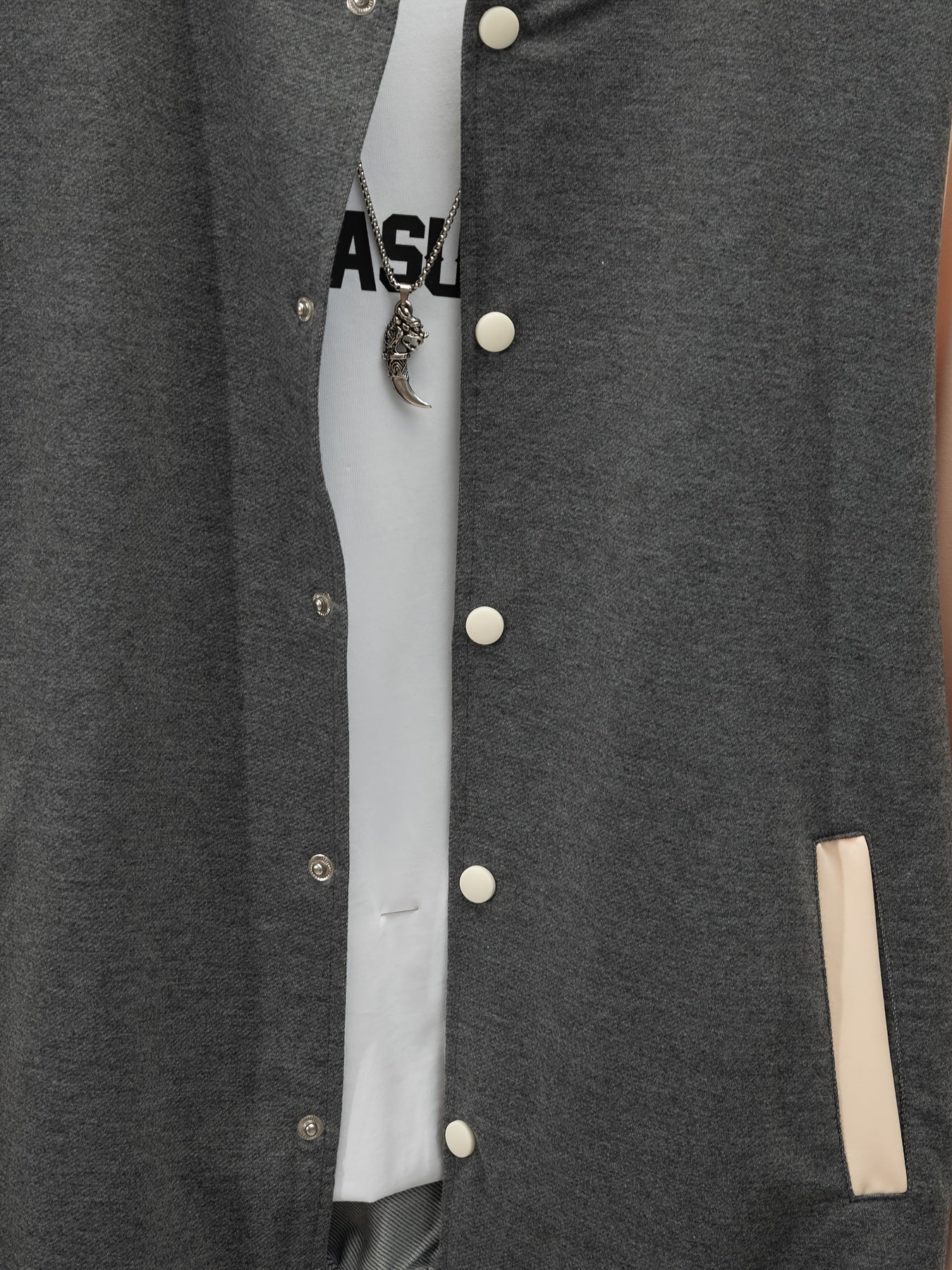 Мужской комплект из жакета и брюк из полиэстера с цветными блоками, весна-осень